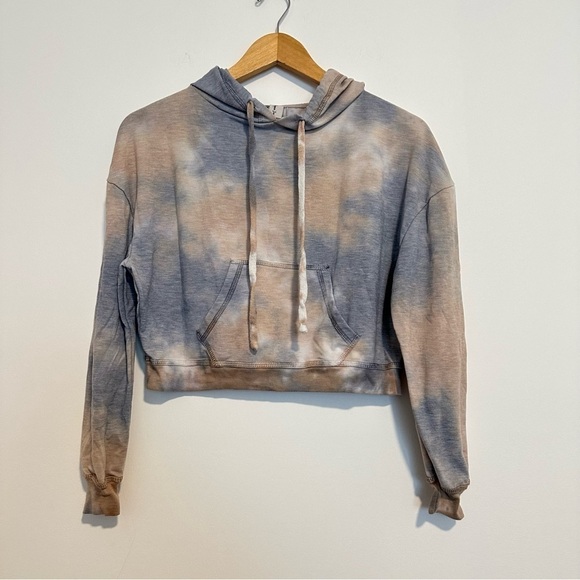 Dippin daisys cropped tie dye after school hoodie - Picture 4 of 8